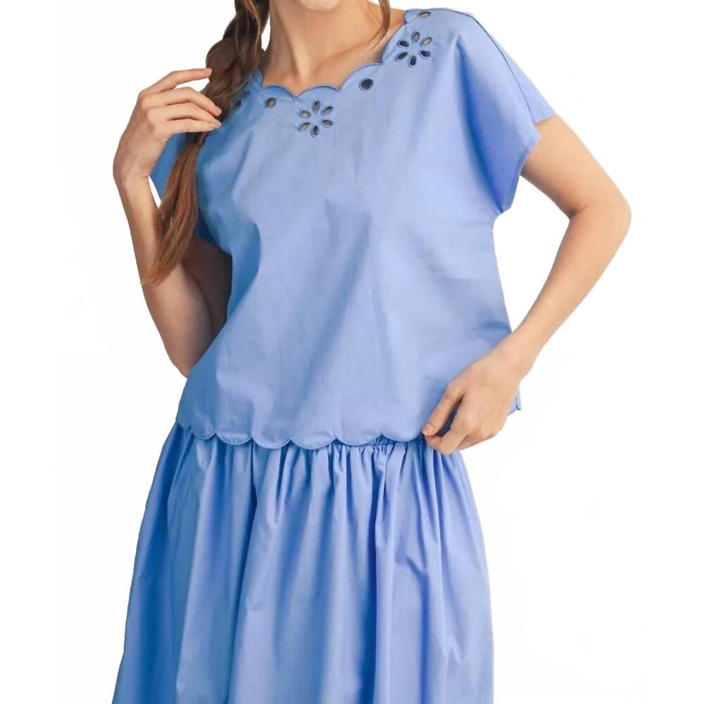 NEW JODIFL i will 2 piece set in blue - Picture 3 of 8